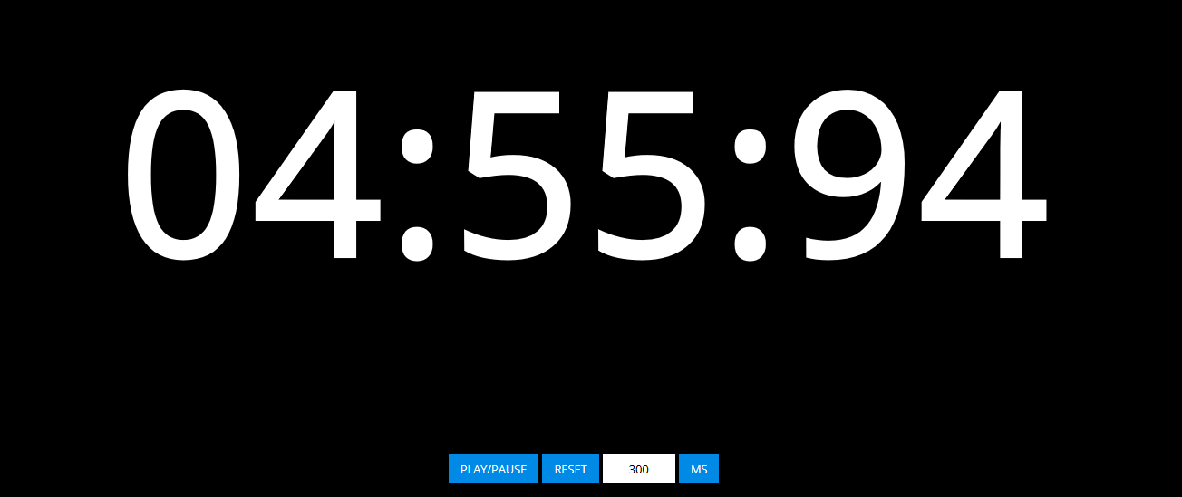 live countdown timer
