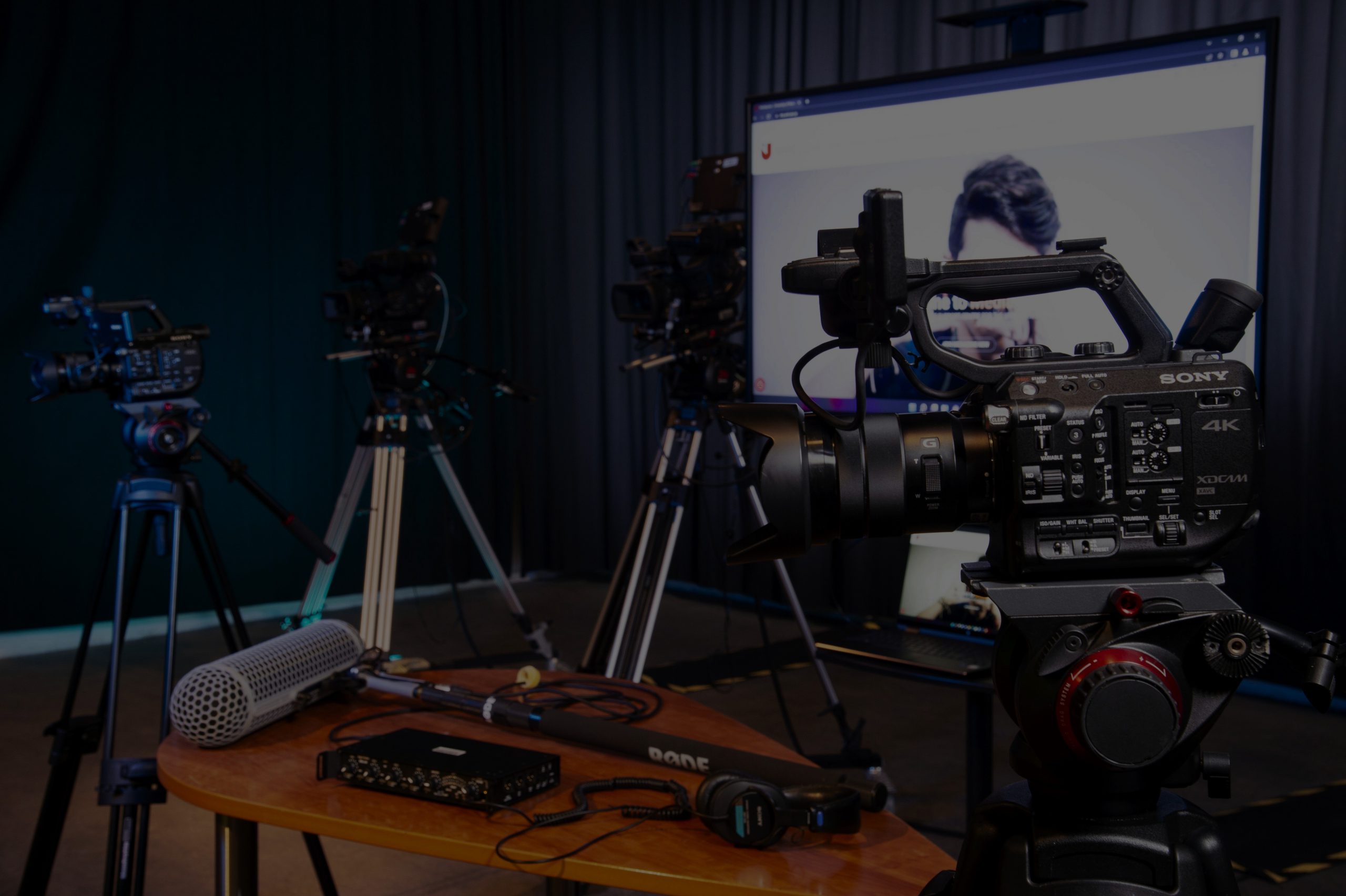 Inside the Mediazone studio